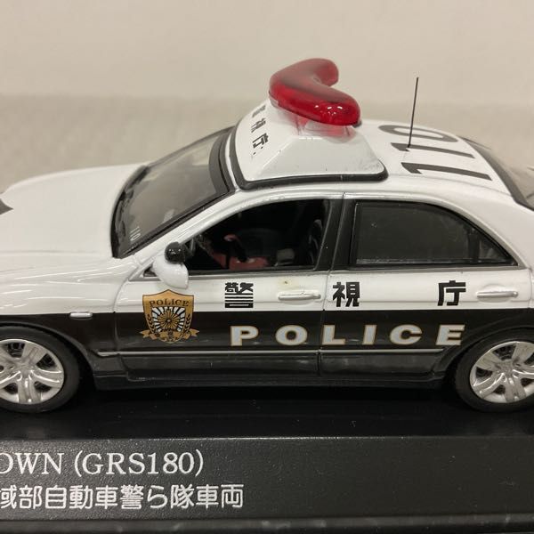 1円〜 RAI‘S 1/43 トヨタ クラウン GRS180 パトロールカー 警視庁 地域部自動車警ら隊車両 2007_画像4