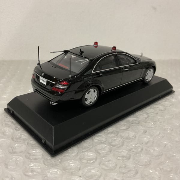 1円〜 RAI‘S 1/43 メルセデスベンツ S600Long 警察本部 警備部要人警護車両 2008_画像3