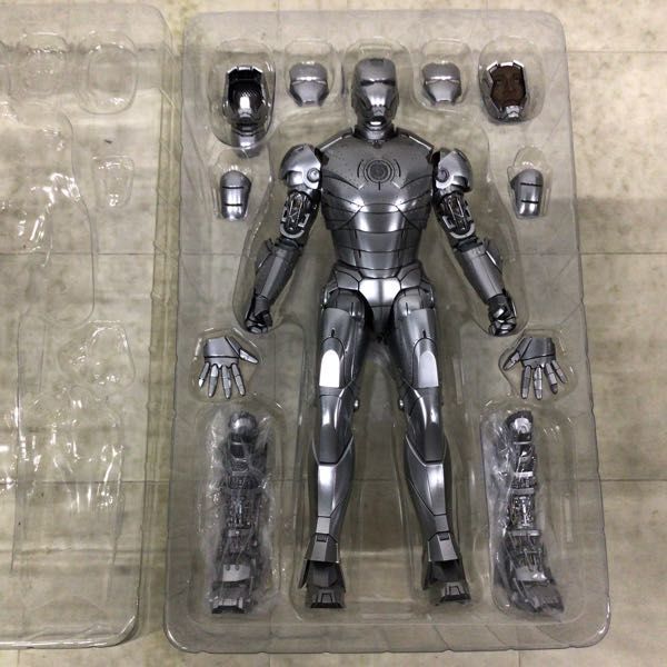 1円〜 欠品 ホットトイズ ムービー・マスターピース 1/6 MMS150 アイアンマン2 アイアンマン・マーク2 アーマー・アンリーシュド版_画像2