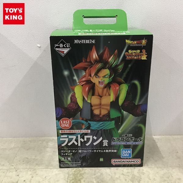 1円〜 欠品 一番くじドラゴンボール SUPERDRAGONBALL HEROES4thMISSION ラストワン賞 ゴジータ:ゼノ 超フルパワーサイヤ人4限界突破_画像1