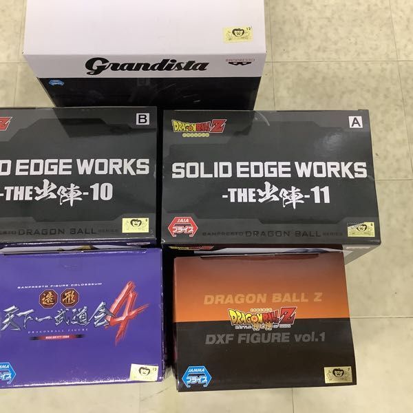 1円〜 未開封 ドラゴンボール 劇場版 DXFフィギュア 超サイヤ人ゴッド孫 悟空 SOLID EDGE WORKS 魔人べジータ トランクス 他_画像6