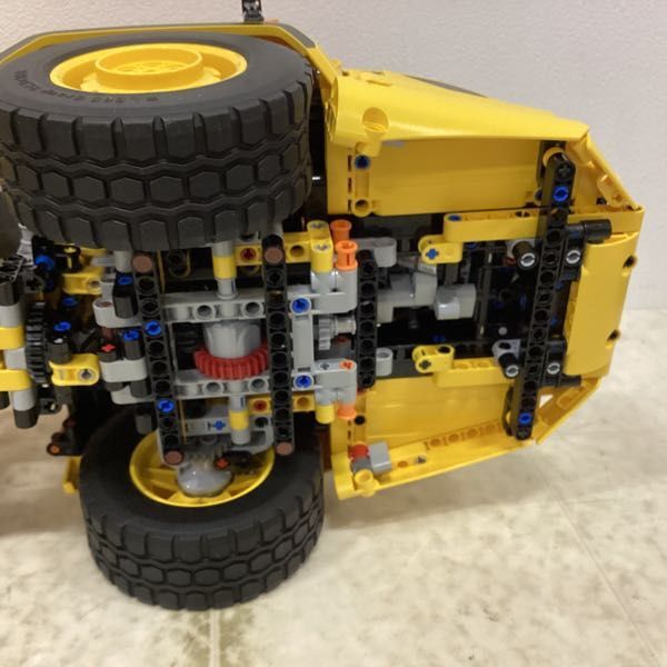 1円〜 ジャンク LEGO レゴテクニック 6×6 Volvo アーティキュレート式ダンプトラック_画像9