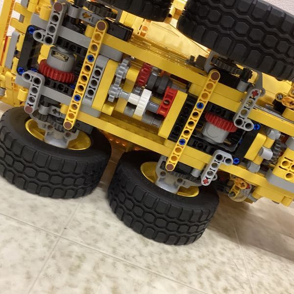 1円〜 ジャンク LEGO レゴテクニック 6×6 Volvo アーティキュレート式ダンプトラック_画像10