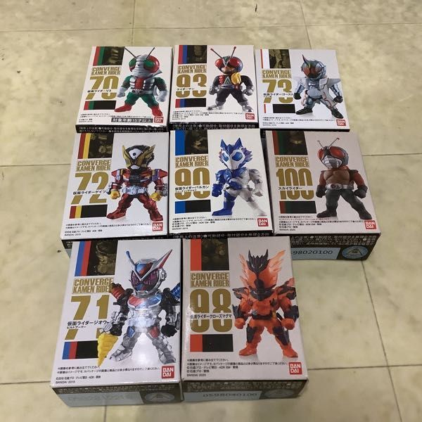 1円〜 未開封 バンダイ CONVERGE KAMEN RIDER 88 仮面ライダーストロンガー 89 仮面ライダーゼロワン ライジングホッパー 他_画像3