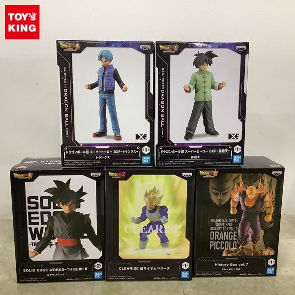 1円〜 未開封 ドラゴンボール スーパーヒーローDXF トランクス 孫 悟天 SOLID EDGE WORKS ゴクウブラック 他_画像1