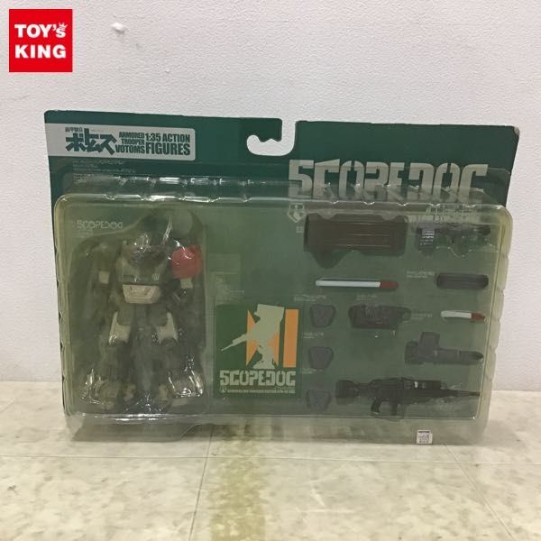 1円〜 未開封 XEBEC TOYS 1/35 装甲騎兵ボトムズ スコープドッグ レッドショルダーカスタム_画像1