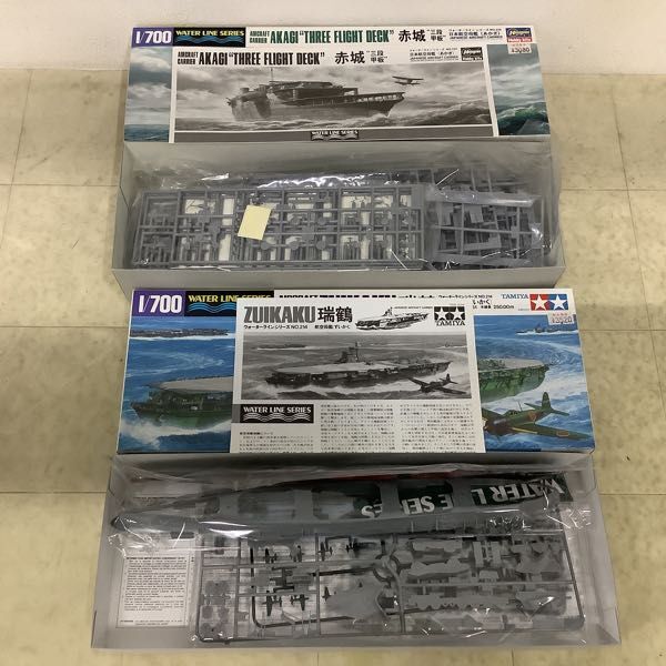 1円〜 ハセガワ 1/700 日本 航空母艦 赤城 三段甲板 アオシマ 日本海軍 航空母艦 蒼龍 葛城 他_画像4