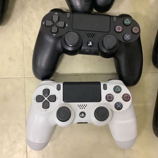 1円〜 PS4 ワイヤレスコントローラー DUALSHOCK4 CUH-ZCT1Jグレイシャー・ホワイト CUH-ZCT2J ジェット・ブラック他_画像4