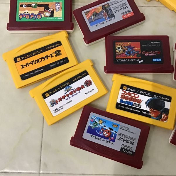 1円〜 箱無 GBA ゲームボーイアドバンス ソフト 悪魔城ドラキュラ、がんばれゴエモン!からくり道中 他_画像5