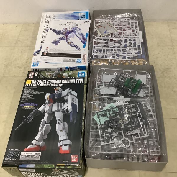 1円〜 HGUC 等 1/144 陸戦型ガンダム ガンダムエアリアル 他_画像3