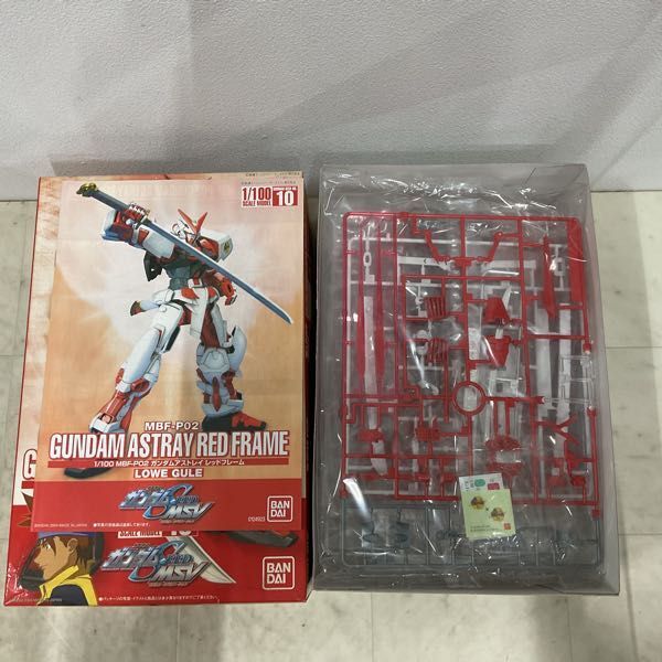 1 jpy ~ Bandai 1/100 Justy s Gundam Gundam as tray blue frame Second L other 