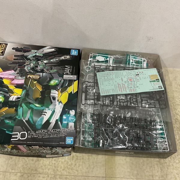 1円〜 RG 1/144 機動戦士ガンダムUC フルアーマー・ユニコーンガンダム_画像2