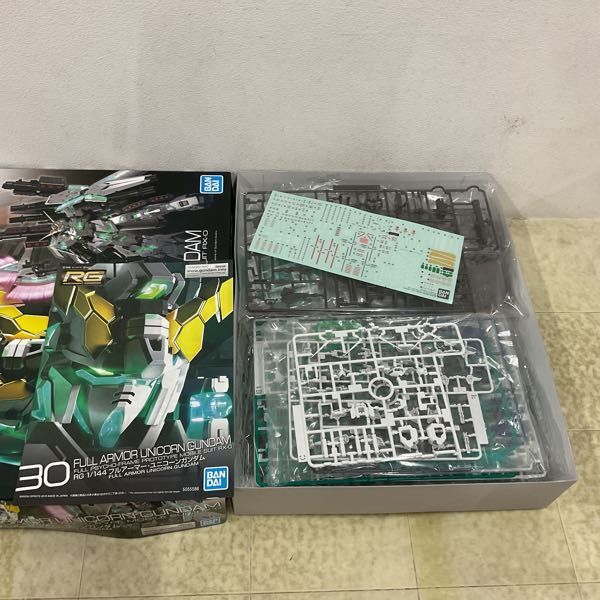 1円〜 BANDAI SPIRITS RG 1/144 機動戦士ガンダムUC フルアーマー・ユニコーンガンダム_画像2