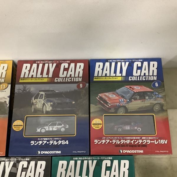 1 иен ~ нераспечатанный DeAGOSTINI. еженедельный Rally машина коллекция No.6 No.9 др. 