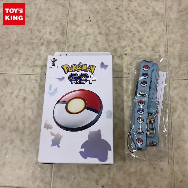 1円〜 ポケモンGO PLUS + ファミリーマート店頭購入特典 ネックストラップ付_画像1