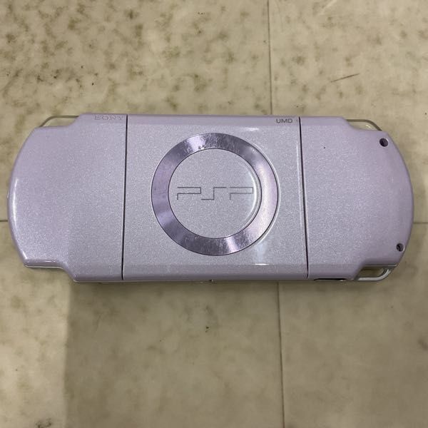 1円〜 欠品 動作確認/初期化済 PSP PSP-2000 ラベンダーパープル_画像3