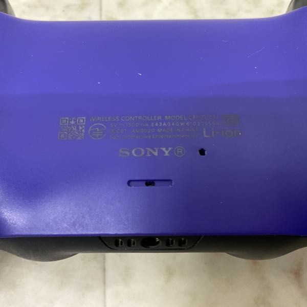 1円〜 箱無 PS5 ワイヤレスコントローラー DualSense CFI-ZCT1J ギャラクティック パープル_画像4