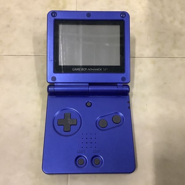 1 иен ~ без коробки Game Boy Advance SP корпус AGS-001 azulite blue жемчуг голубой 