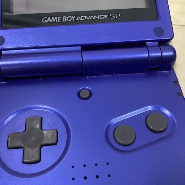1 иен ~ без коробки Game Boy Advance SP корпус AGS-001 azulite blue жемчуг голубой 