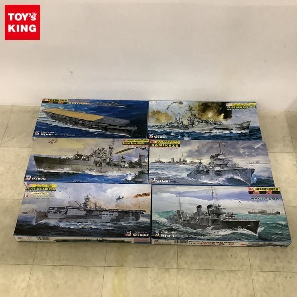 1円〜 ピットロード 1/700 日本海軍陸月駆逐艦 長月 米国海軍アトランタ級中期型 CL-95オークランド級 他_画像1