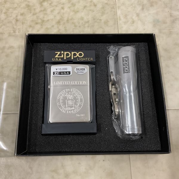 1円〜 Zippo LIMITED EDITION UNITED STATES AIR FORCE シルバー_画像2