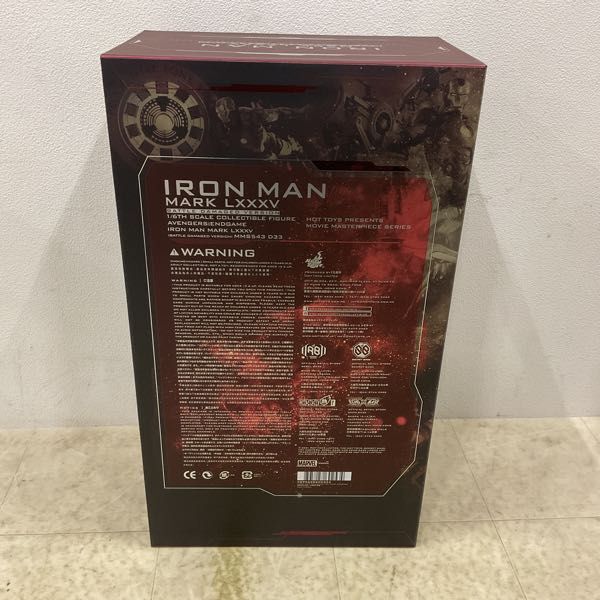 1 jpy ~ hot toys Movie master-piece DIECAST 1/6 MMS543D33 Avengers Ironman Mark 85 Battle damage ver.