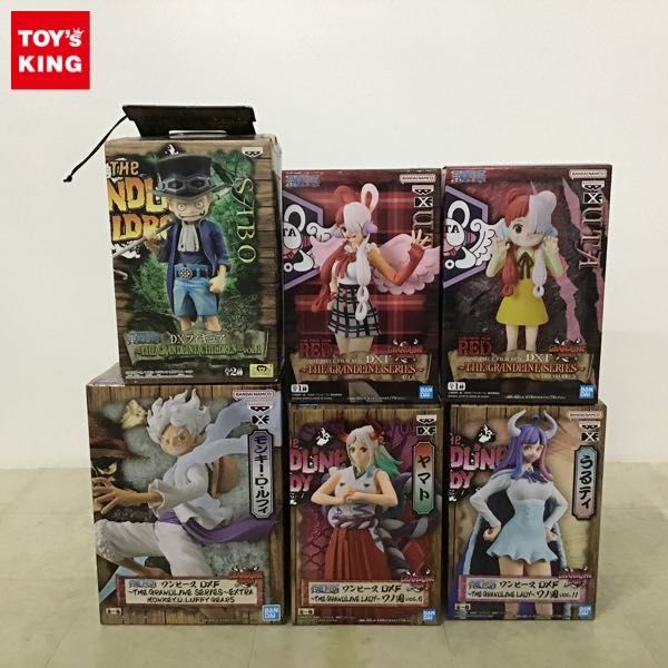 1円〜 未開封含 ONE PIECE DXF THE GRANDLINE SERIES EXTRA ルフィ ギア5、FILM RED DXF THE GRANDLINE SERIES ウタ 等_画像1