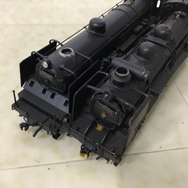1円〜 ジャンク HOゲージ 鉄道模型 蒸気機関車 C5397、C51190 等_画像6