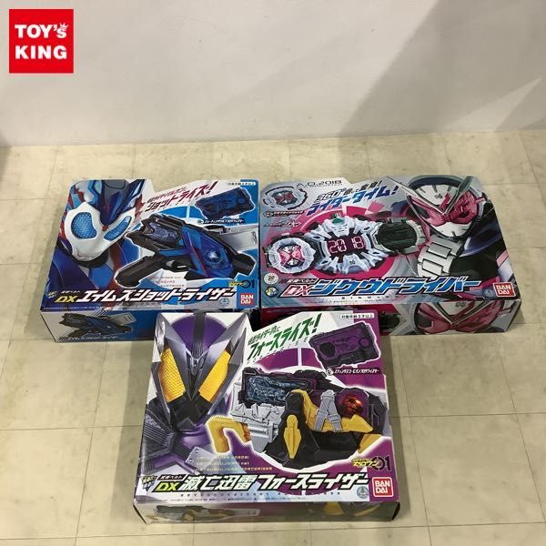 1円〜 バンダイ 仮面ライダー ジオウ 変身ベルト DXジクウドライバー 仮面ライダーゼロワン 変身ベルト DXエイムズショットライザー 他_画像1