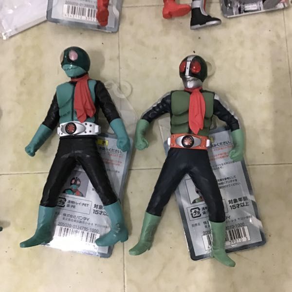 1 иен ~ Bandai sofvi душа Kamen Rider старый 1 номер Sakura остров версия, Kamen Rider старый 2 номер, Kamen Rider Faiz др. 