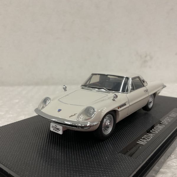 1円〜 エブロ 1/43 マツダ コスモ スポーツ 1967 ホワイト_画像2