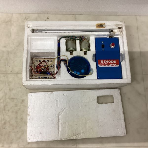 1 иен ~ Junk HINODE Hino te1/35 маленький размер битва автомобильный радиоконтроллер комплект pra темно синий C-101