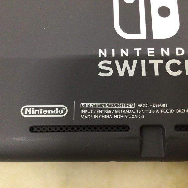1円〜 動作確認/初期化済 箱無 Nintendo Switch Lite HDH-001 本体 グレー ACアダプター_画像4