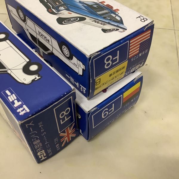 1 иен ~ синий коробка Tomica сделано в Японии Dodge koro сеть custom, Porsche 356 Speedster др. 