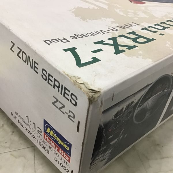 1円〜 ハセガワ Z ZONE SERIES 1/12 ZZ-2 アンフィニ RX-7 TYPE R ビンテージ・レッド アンフィニRX-7 テクニカルノート付属_画像6