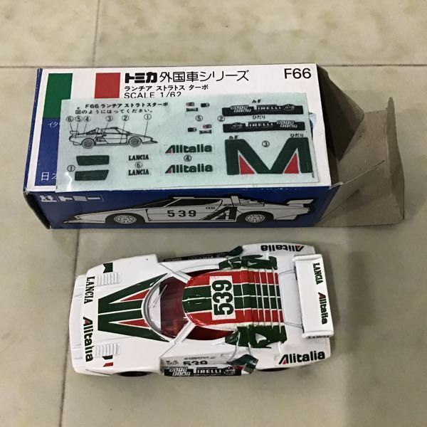 1円〜 青箱トミカ 外国車シリーズ ランチア ストラトス ターボ ダッジウォークスルーバン 他 日本製_画像3