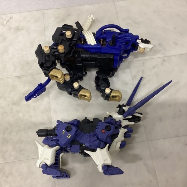 1円〜 ジャンク 組済 ゾイド ZOIDS シールドライガー、ハウンドソルジャー_画像6