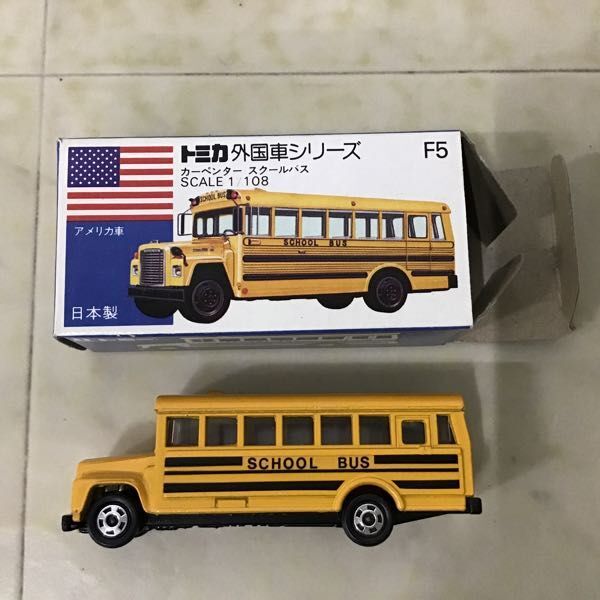 1 иен ~ синий коробка Tomica зарубежный машина серии Mercedes Benz 300SL машина .nta- school автобус др. сделано в Японии 
