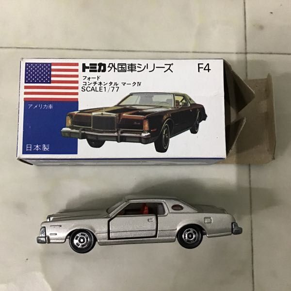 1円〜 青箱トミカ 外国車シリーズ フォード コンチネンタル マークIV ルノー5 ターボ 他 日本製_画像4