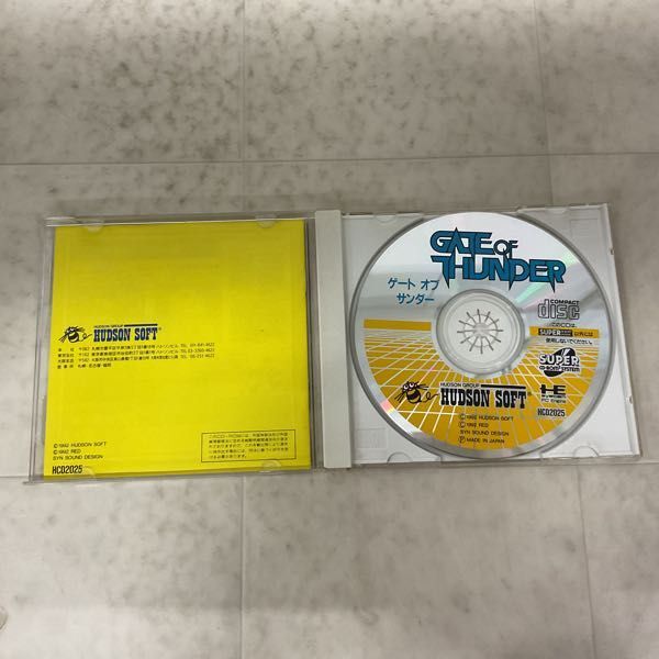 1円〜 PCエンジン SUPER CD-ROM2 ゲート オブ サンダー_画像2