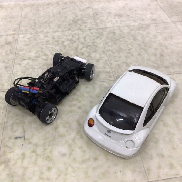 1 иен ~ отсутствует Kyosho Mini-Z Racer MR-03VE корпус шасси комплект Volkswagen New Beetle турбо S белый ASF 2.4GHz