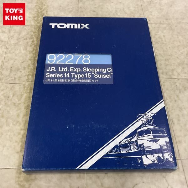 1円〜 TOMIX Nゲージ 92278 JR 14系15形客車 寝台特急彗星 セット_画像1