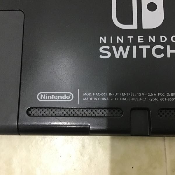 1円〜 動作確認/初期化済 箱無 Nintendo Switch HAC-001 本体_画像3