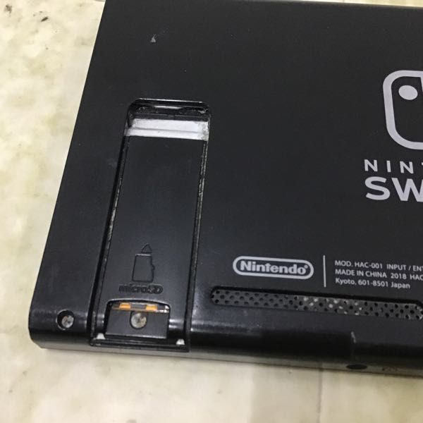 1 jpy ~ Junk the first period . settled box less Nintendo Switch HAC-001 body 