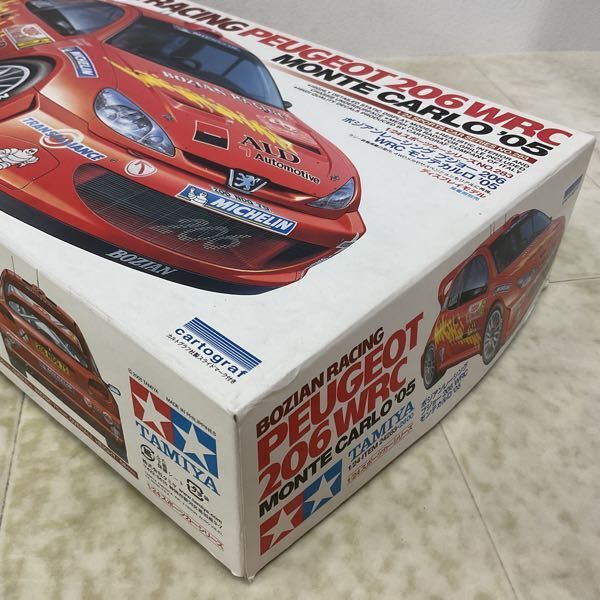 1 jpy ~ Tamiya 1/24bo Gien racing Peugeot 206 WRC Monte Carlo *05