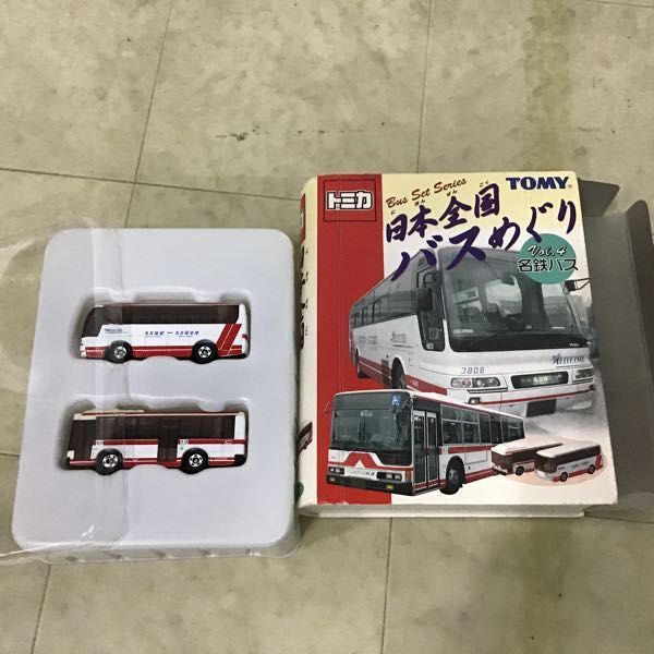 1円〜 トミカ 相模自動車 オリジナルバスセット、日本全国バスめぐり Vol.1 東武バス、Vol.4 名鉄バス_画像3