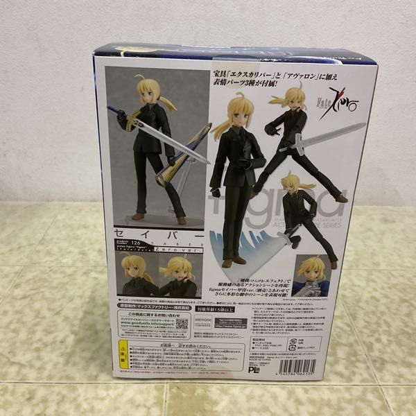 1円〜 未開封 figma 126 Fate/Zero セイバー Zero ver._画像2