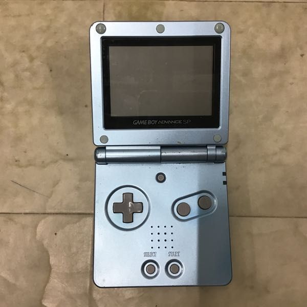 1 jpy ~ Nintendo Game Boy Advance SP AGS-001 body pearl blue 