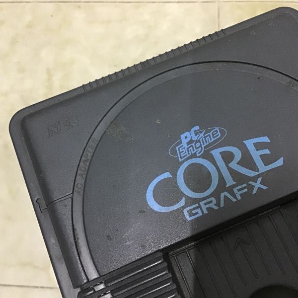 1円〜 箱無 NEC PCエンジン CORE GRAFX PI-T63 本体 コントローラー ACアダプタ 他_画像6