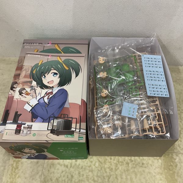 1 jpy ~ Kotobukiya .. young lady garden frame arm z* girl 1/10..... leaf woman high school * winter clothes motela-z edition 